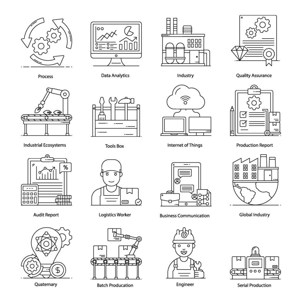 Data Analytics Elements vector