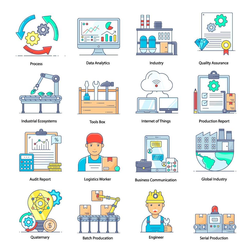 Data Analytics Elements vector