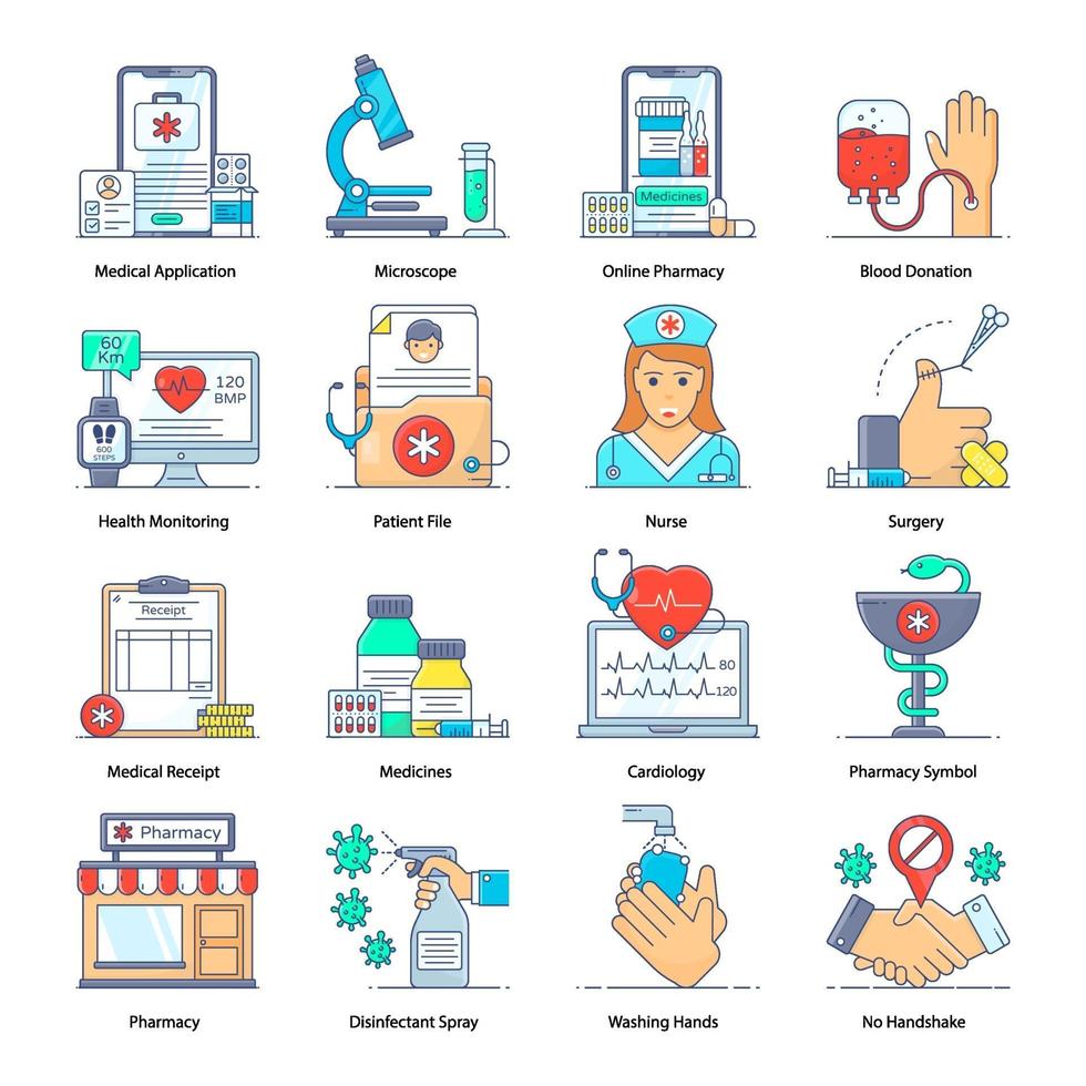 Hospital and Healthcare vector