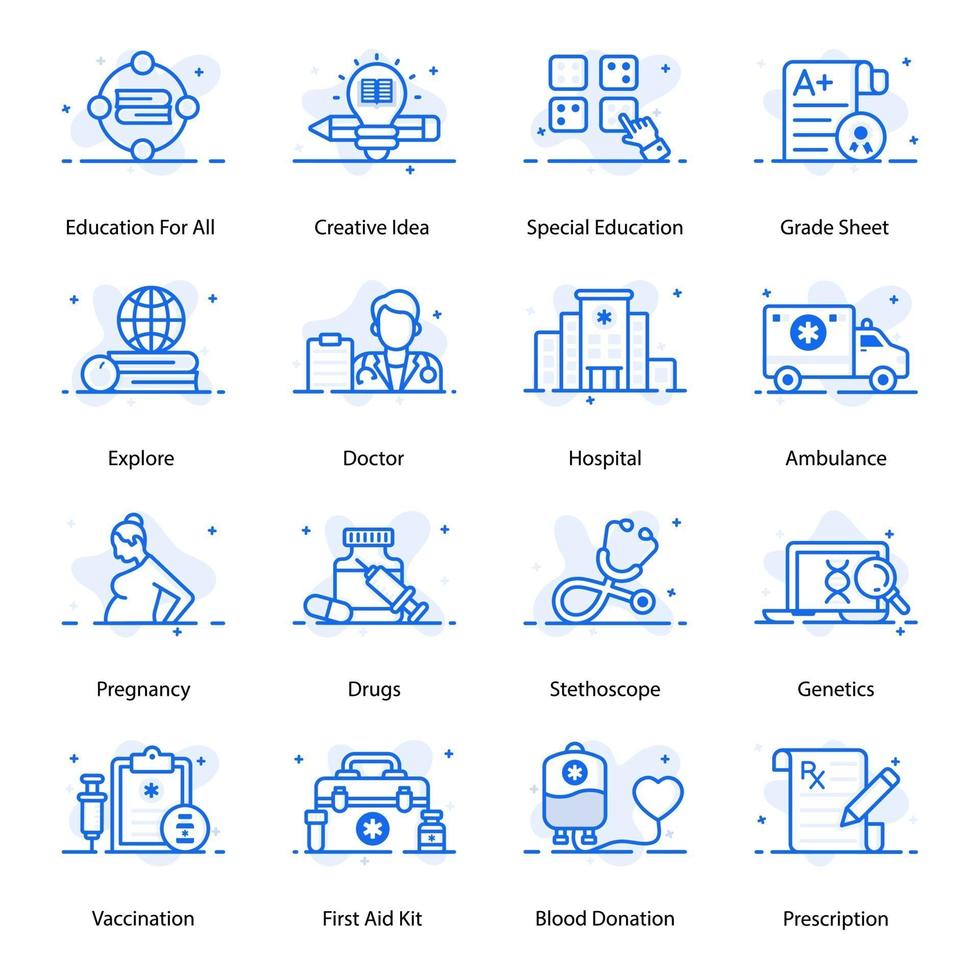 Buildings and Architectures Elements vector