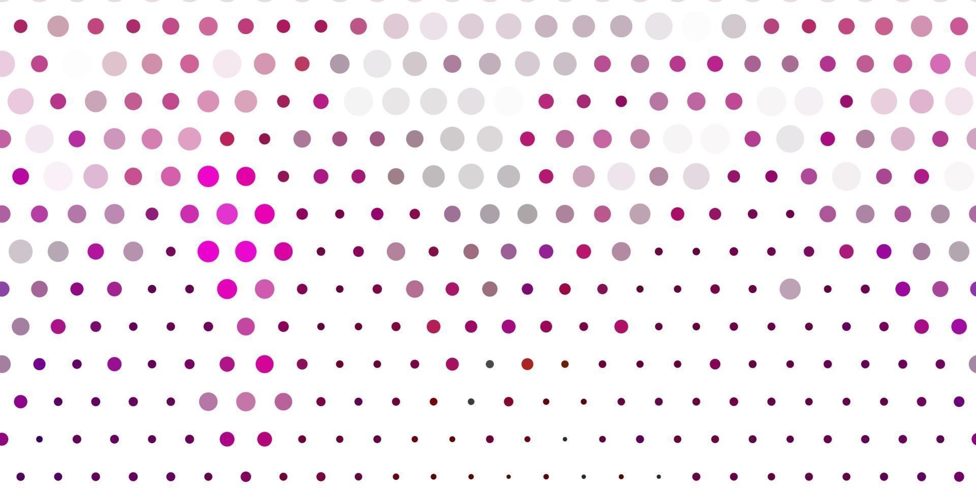 Light pink vector texture with disks.