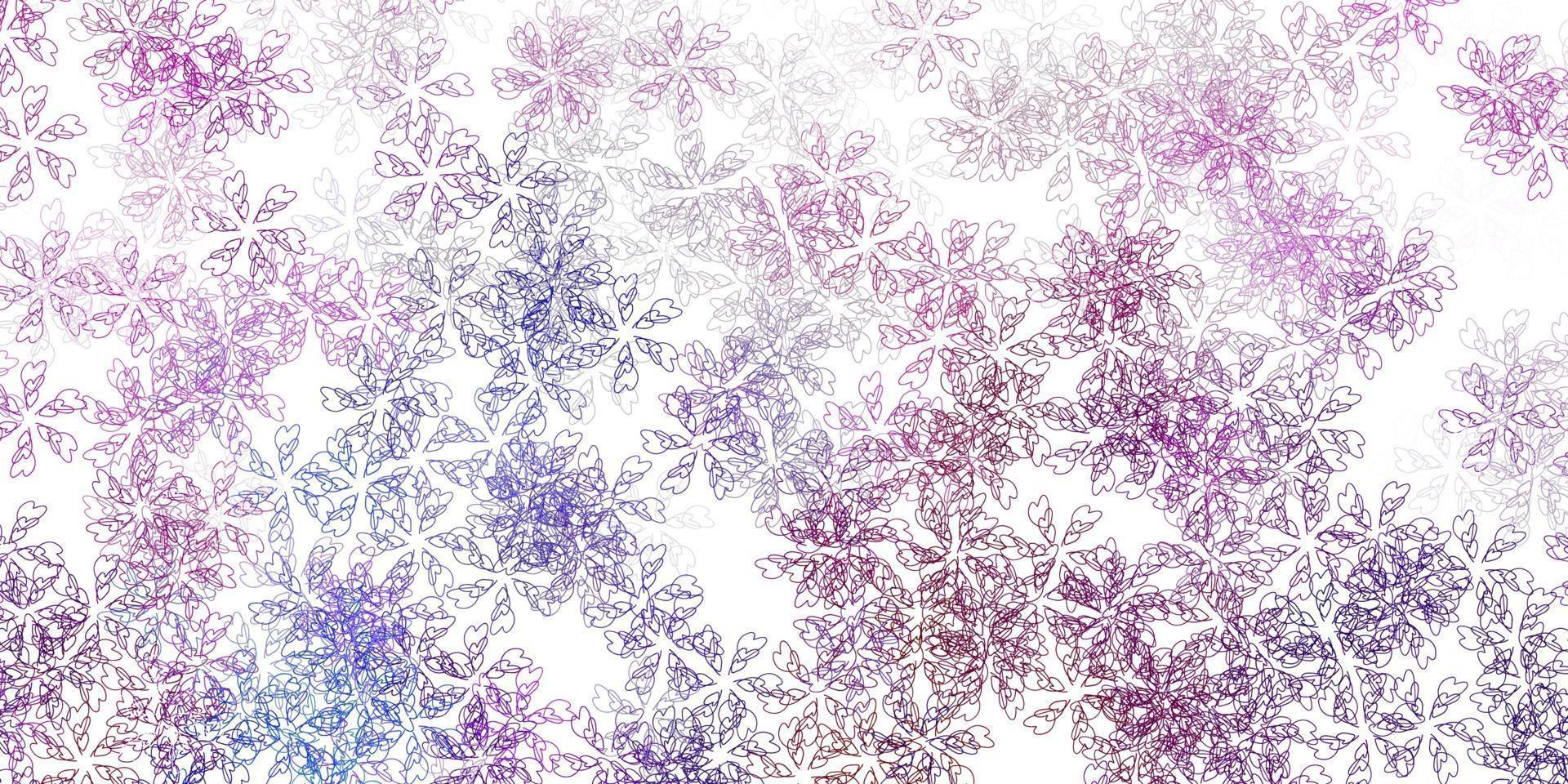 Light multicolor vector abstract layout with leaves.
