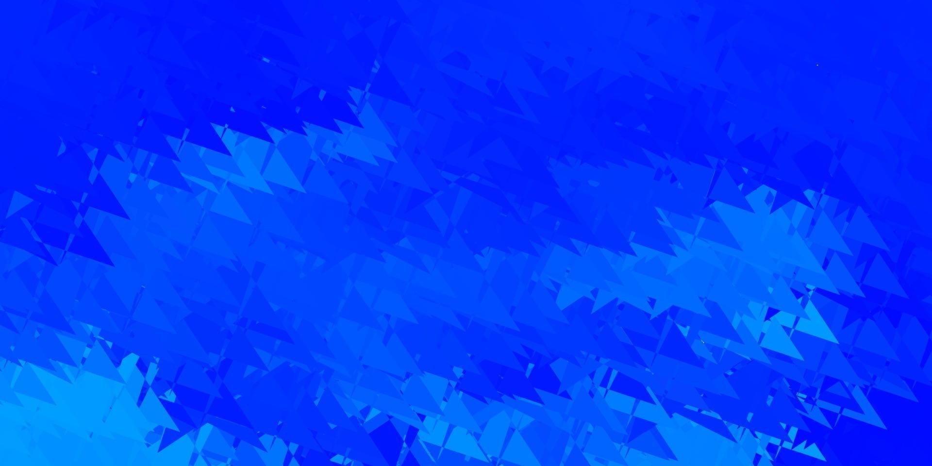 Dark BLUE vector pattern with polygonal shapes.