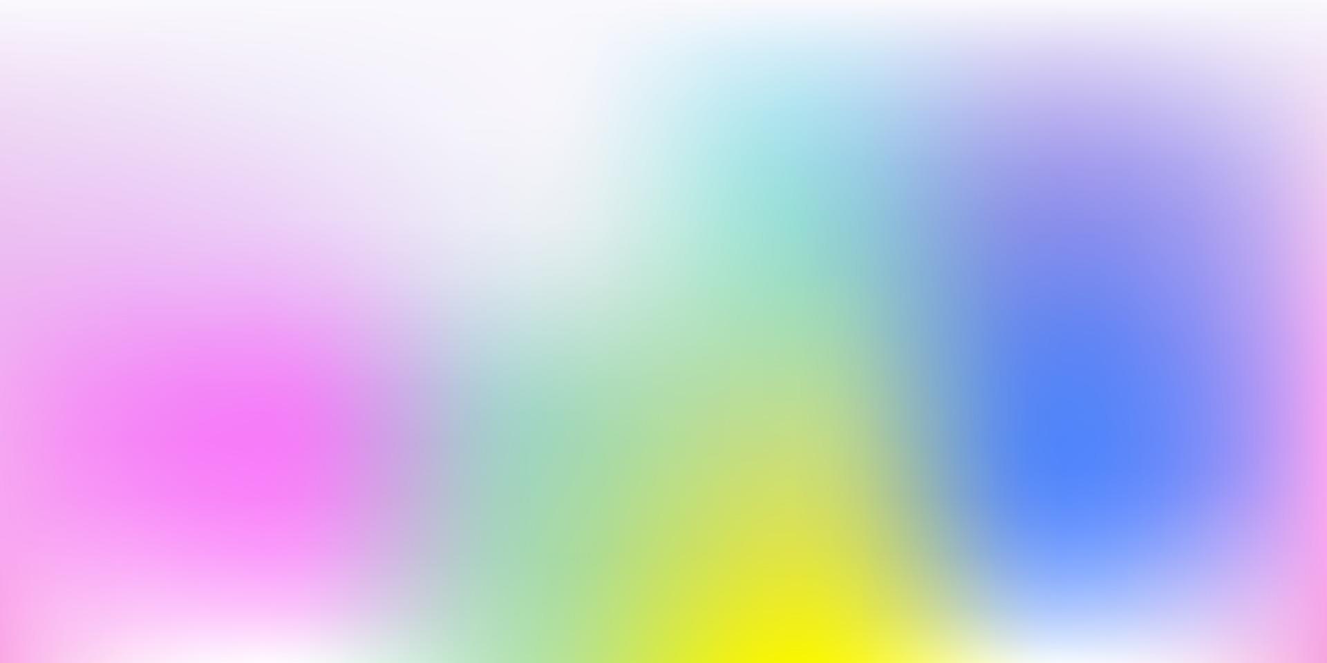Light Multicolor vector blurred pattern.