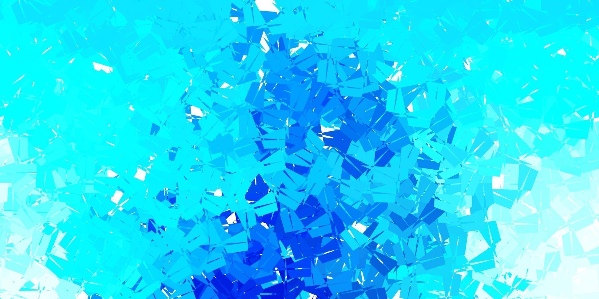 Light blue vector gradient polygon texture.