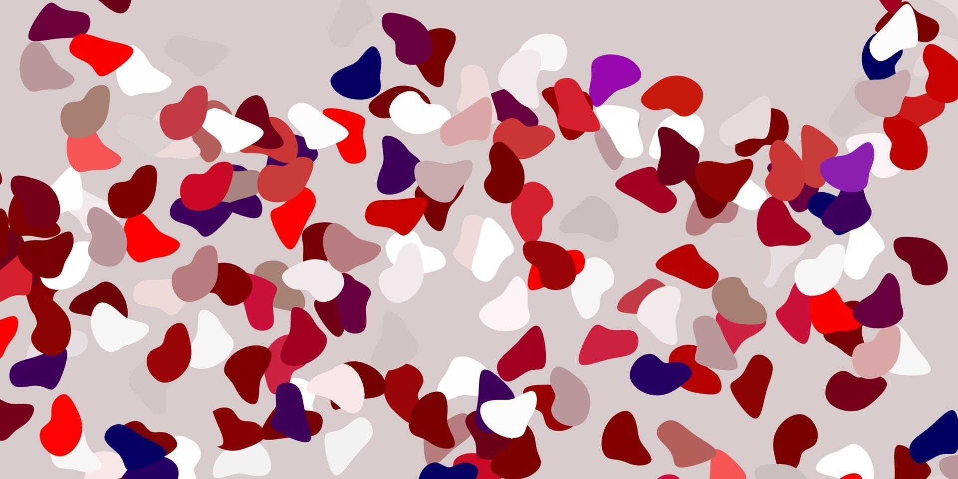 Light orange vector template with abstract forms.