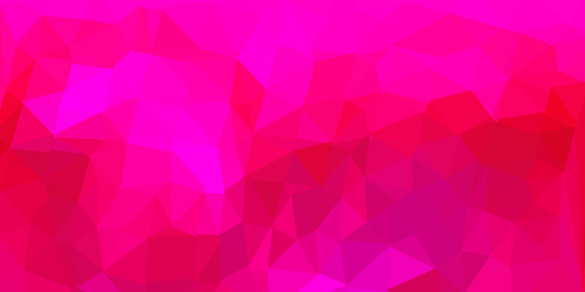 Dark pink vector geometric polygonal wallpaper.