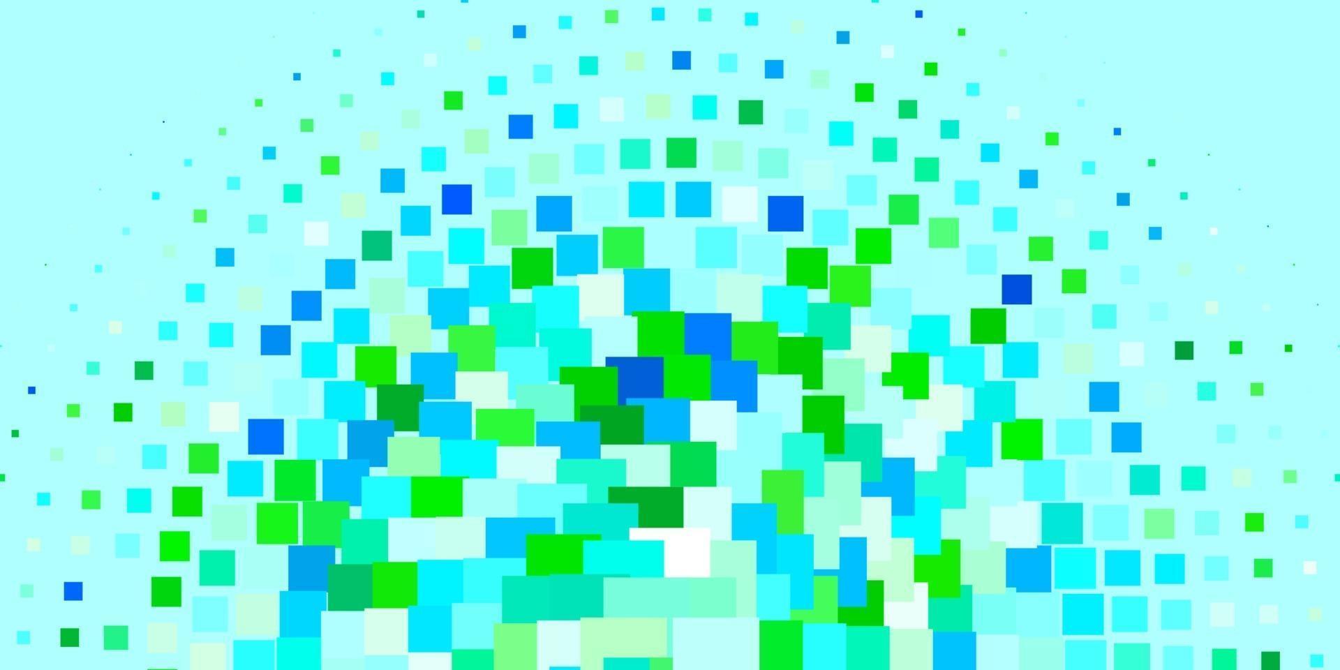 Light Blue, Green vector template in rectangles.