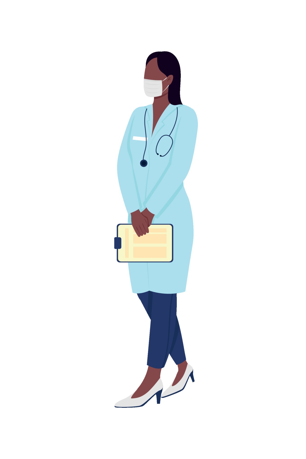 Cute Faceless Doctor 24257941 PNG