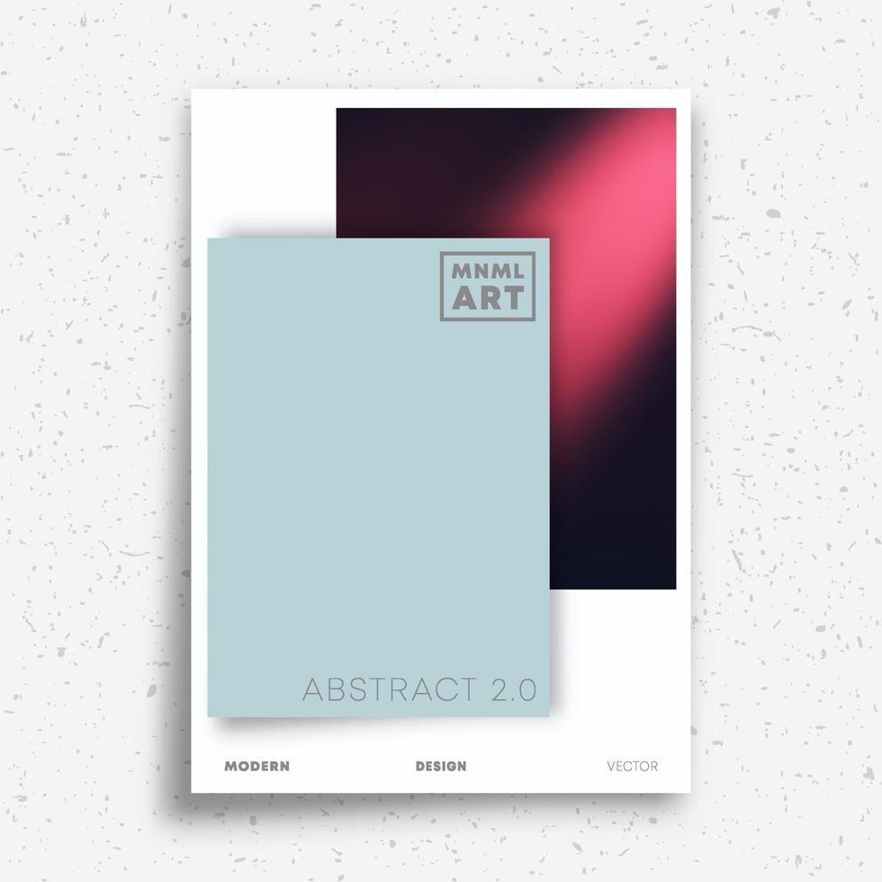 Diseño minimalista abstracto para volante, póster, portada de folleto, plantilla de cartera, papel tapiz, tipografía u otros productos de impresión. vector