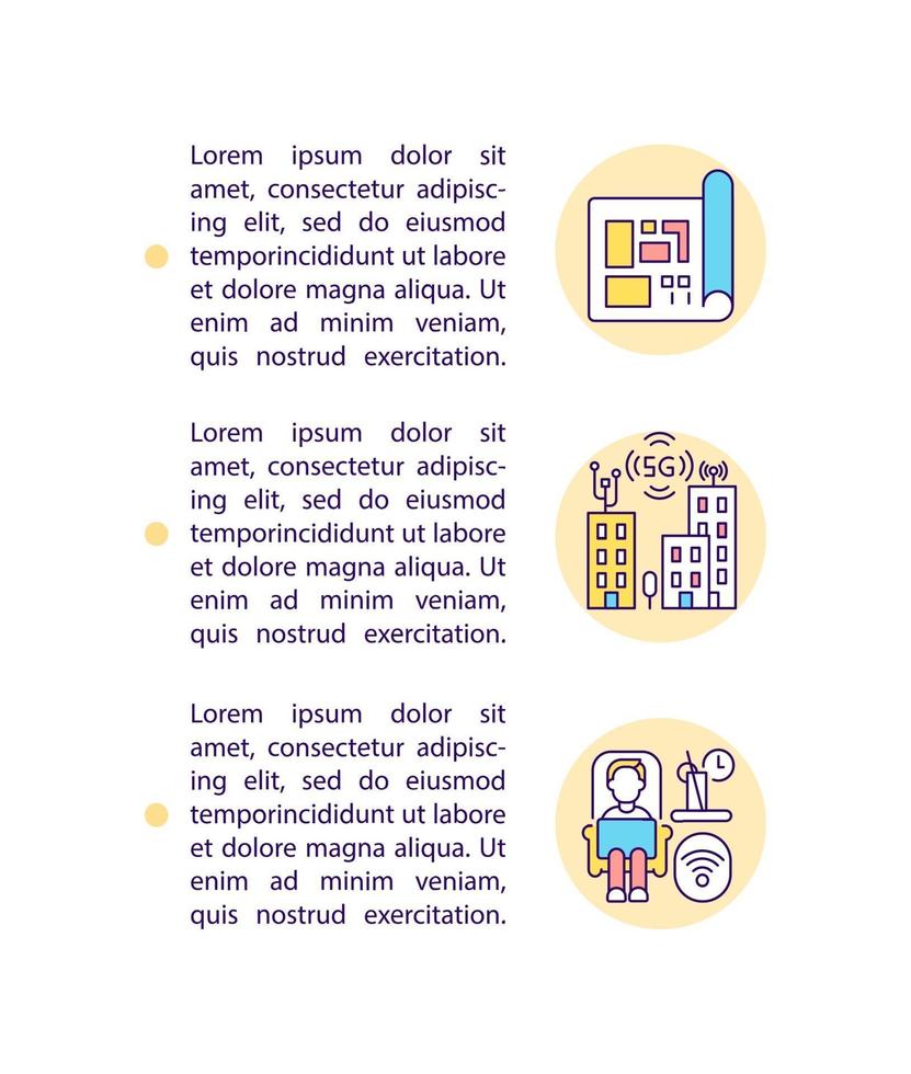 Cambiar a iconos de líneas de concepto de localización con texto vector