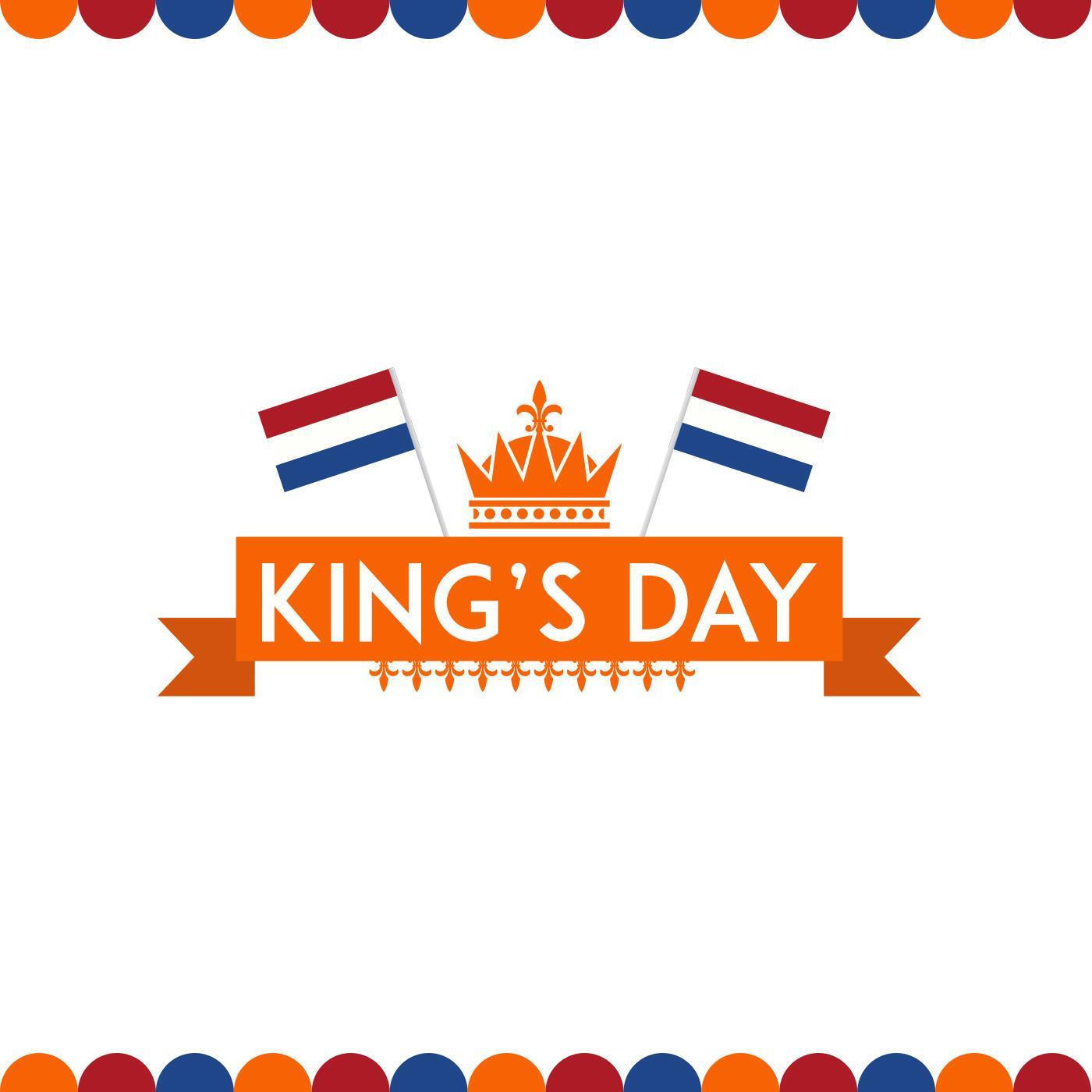 The netherlands kings day wallpaper 2283593 Vector Art at Vecteezy