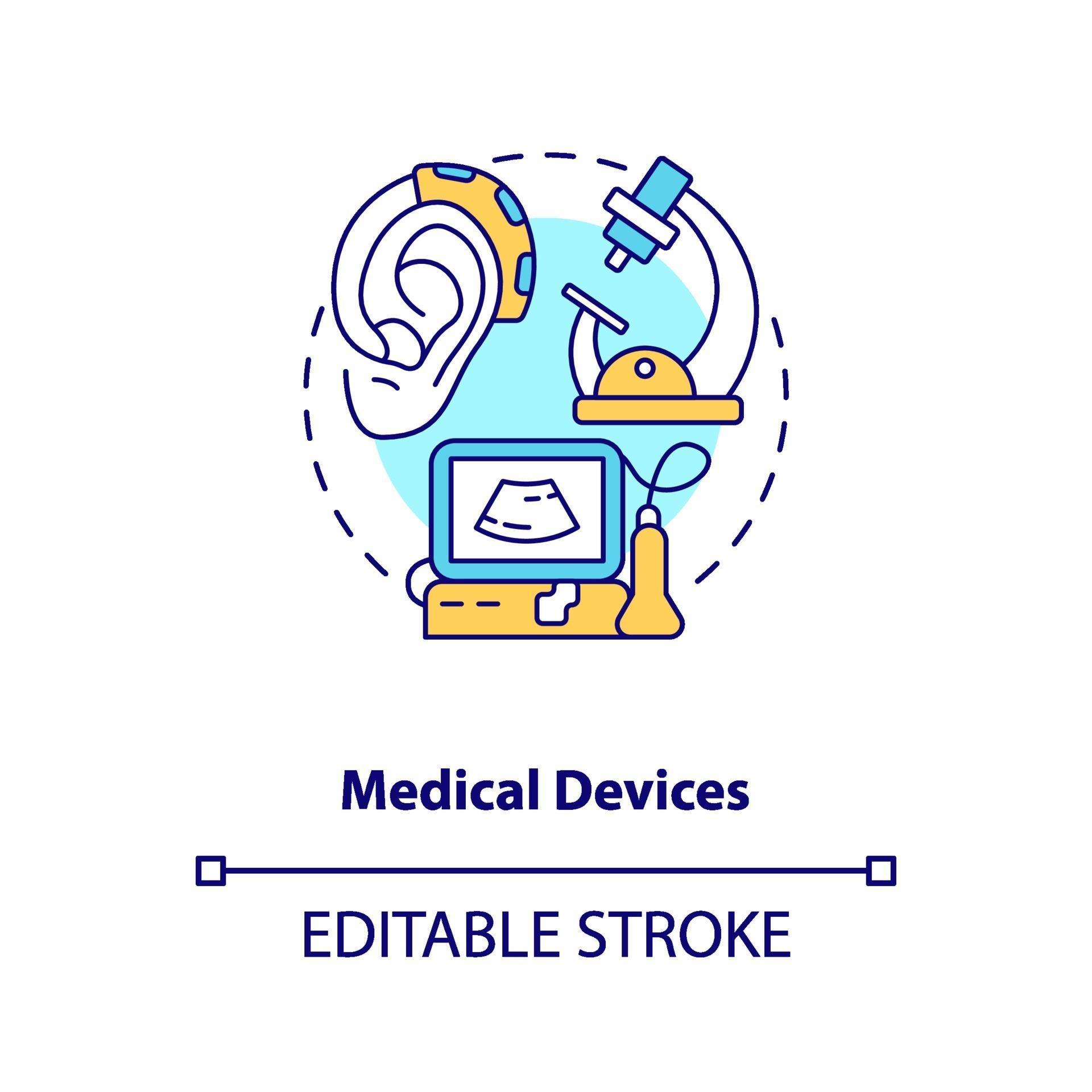 Medical devices concept icon 2283896 Vector Art at Vecteezy