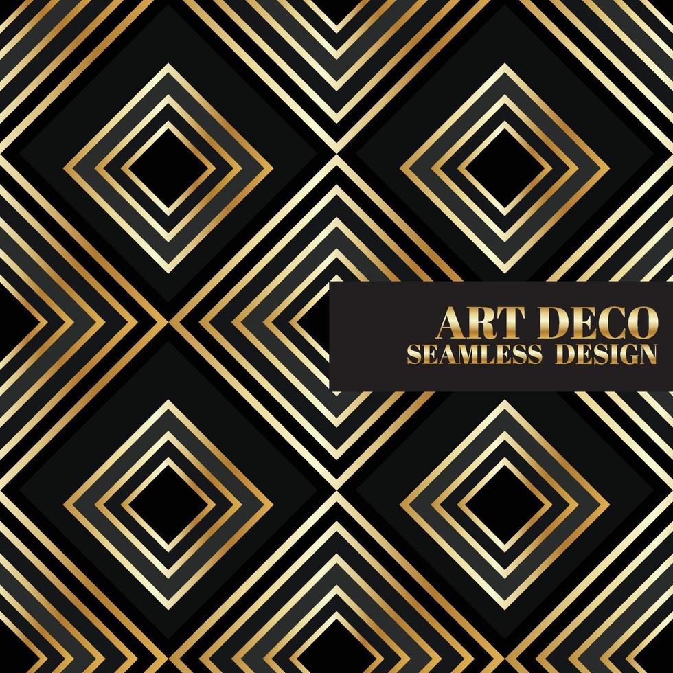 golden gradient gatsby art deco background design ilustration vector