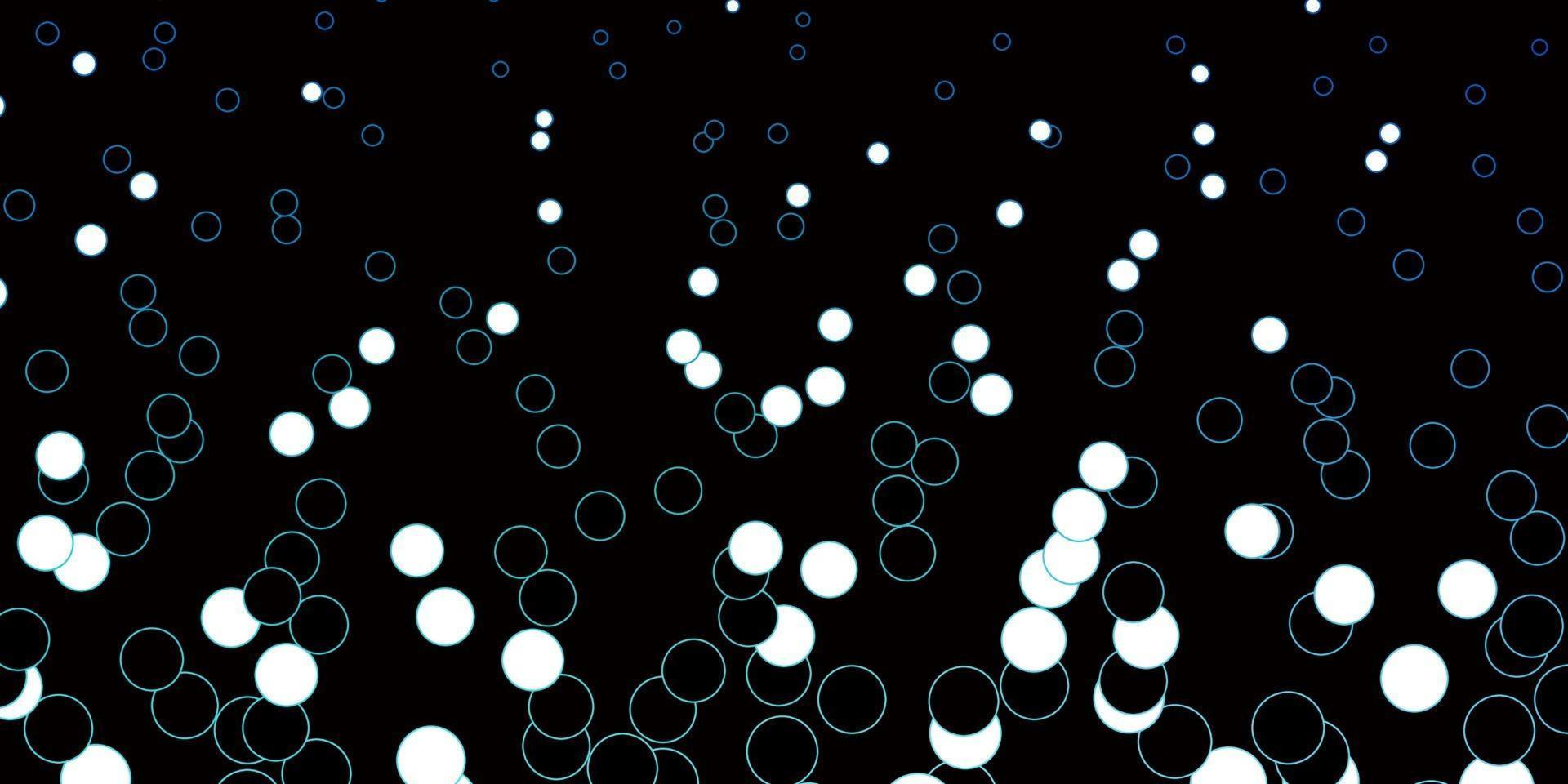 Dark Blue, Green vector backdrop with dots.