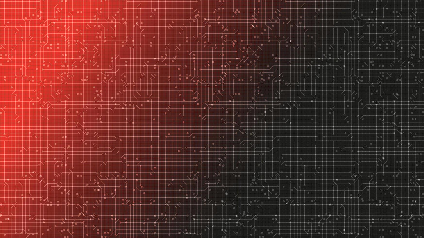 Black and Red Technology Background,Digital and Connection Concept design,Vector illustration vector