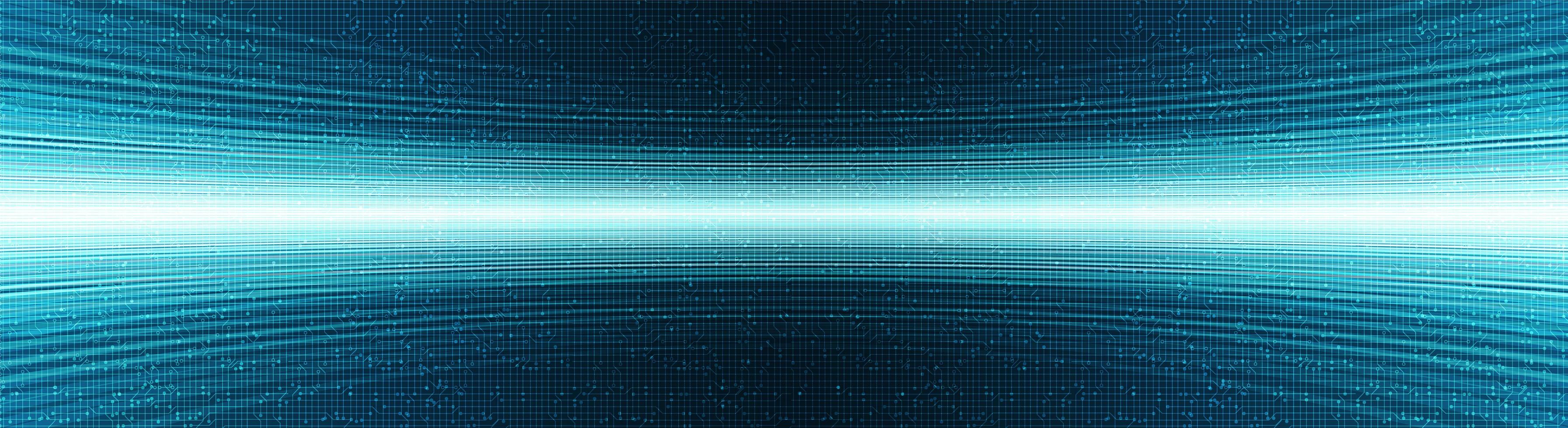 Panorama Blue Light Technology Background,Digital and internet Concept design,Vector illustration. vector