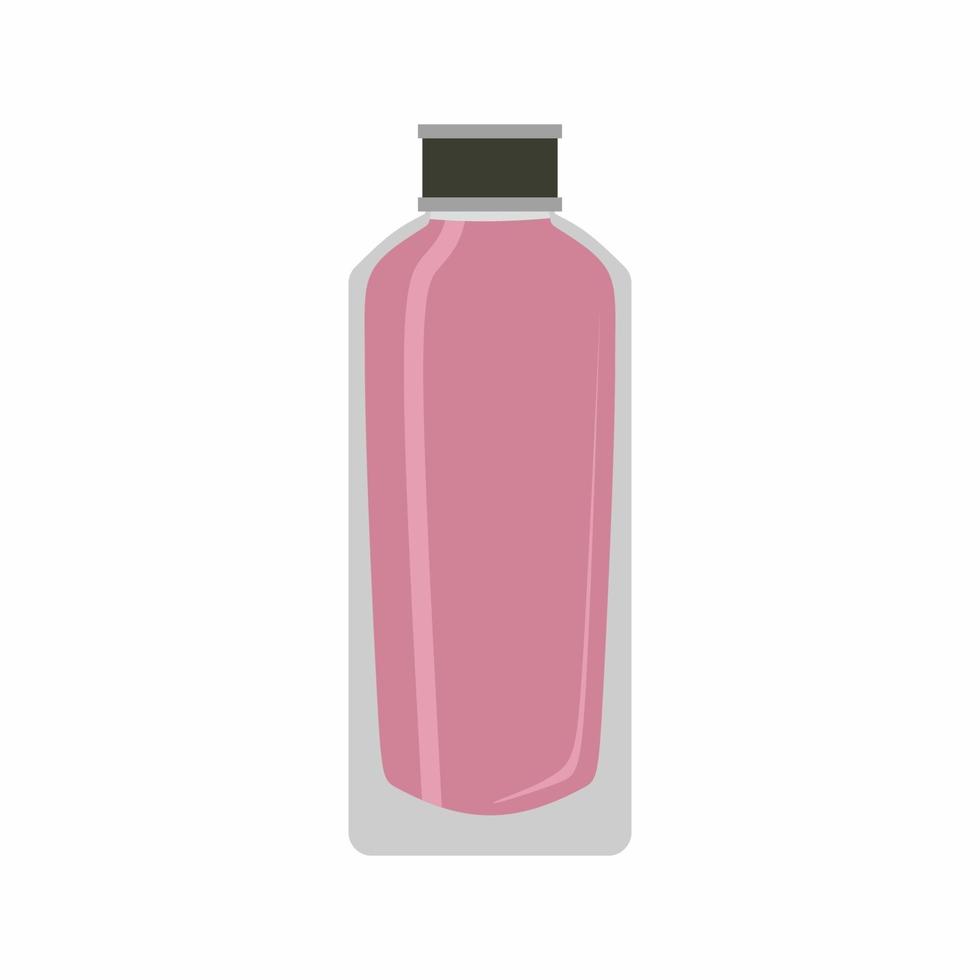 Iconos de botella de fragancia en un estilo plano aislado sobre fondo blanco. belleza, moda, símbolo de signo de glamour. ilustración vectorial para productos de perfumería en elemento de diseño de dibujos animados vector