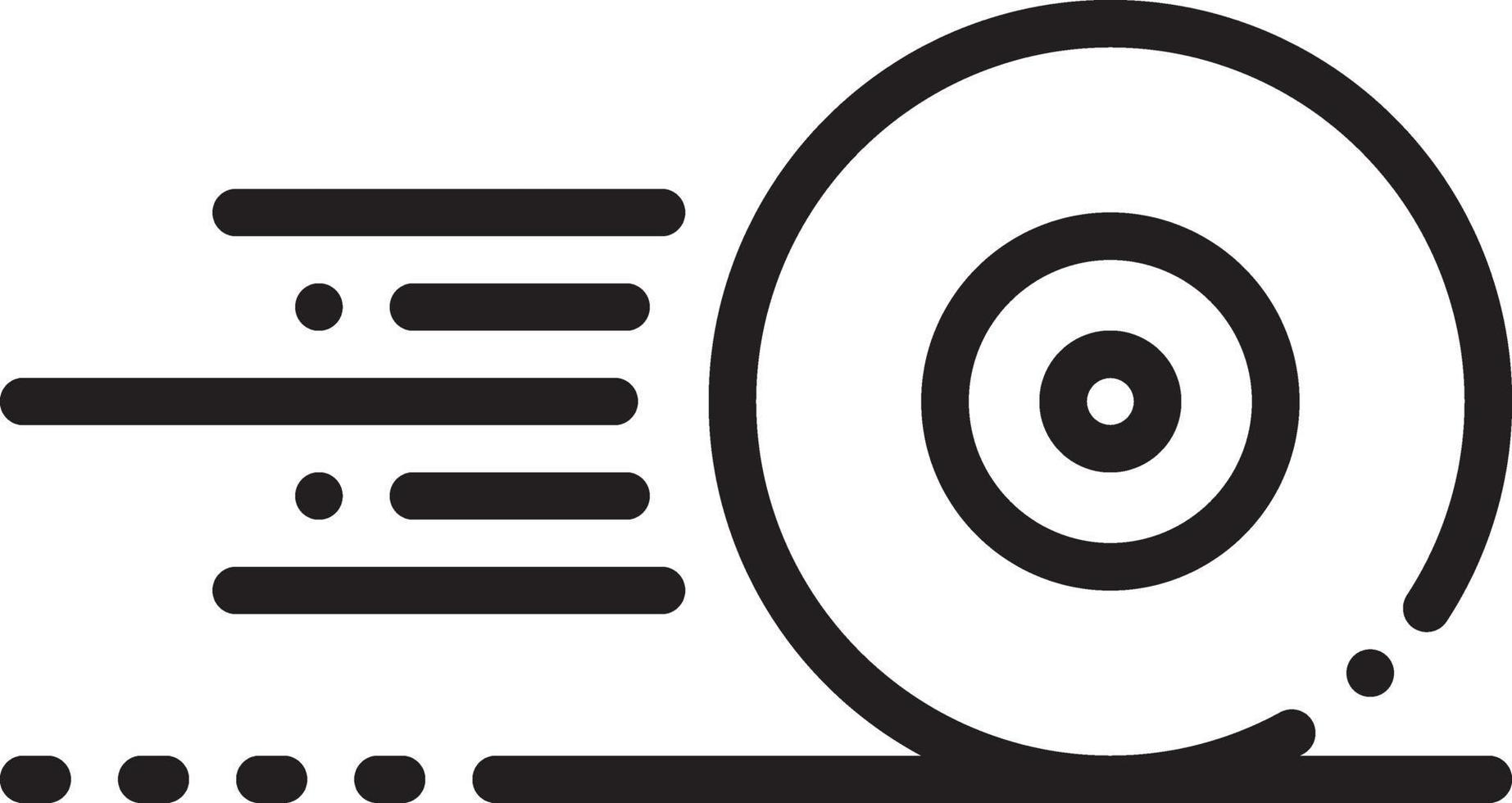 Line icon for free delivery vector