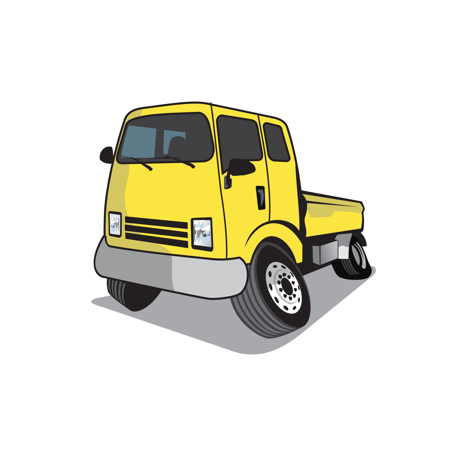 Pickup truck cartoon design 2285833 Vector Art at Vecteezy