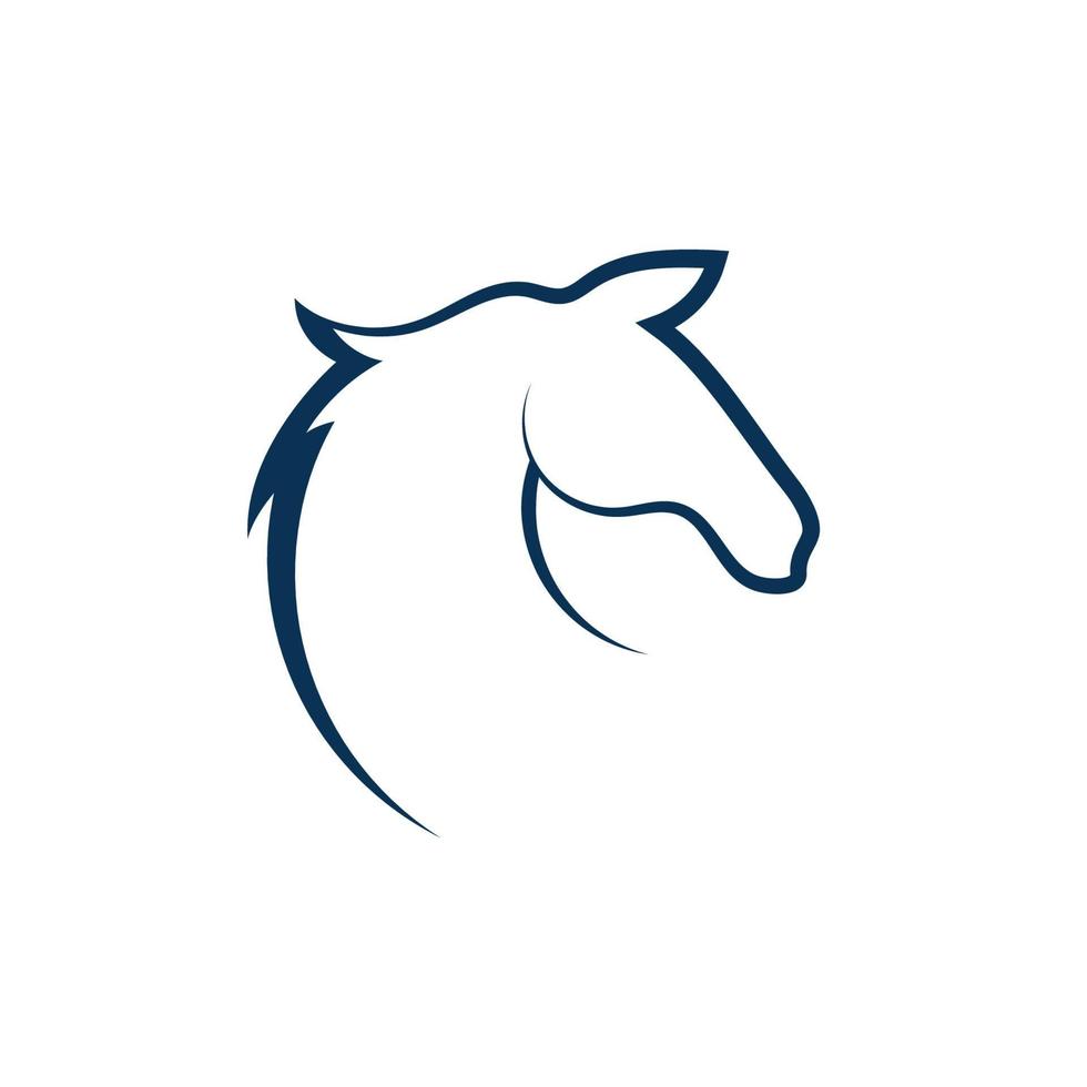 Horse Logo Template Vector illustration design