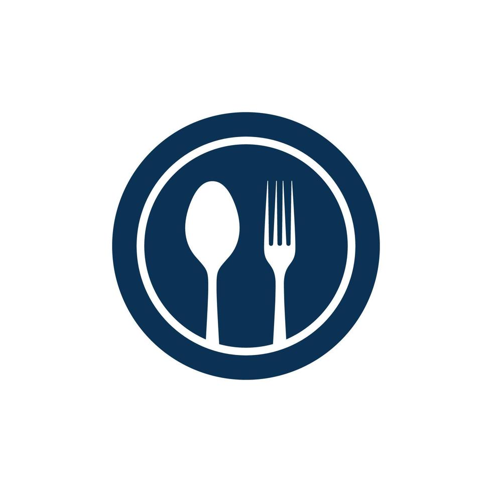 plantilla de diseño de logotipo de vector de servicio de alimentos