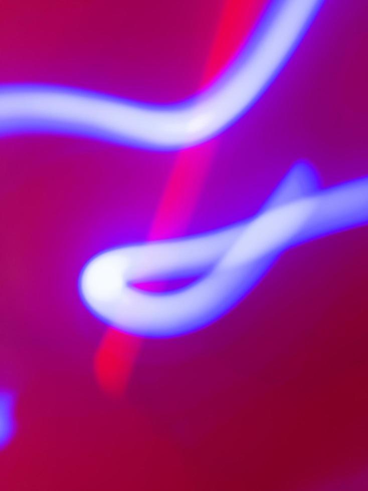 Abstract colorful neon background. Light path effect. Digital stock illustration. photo