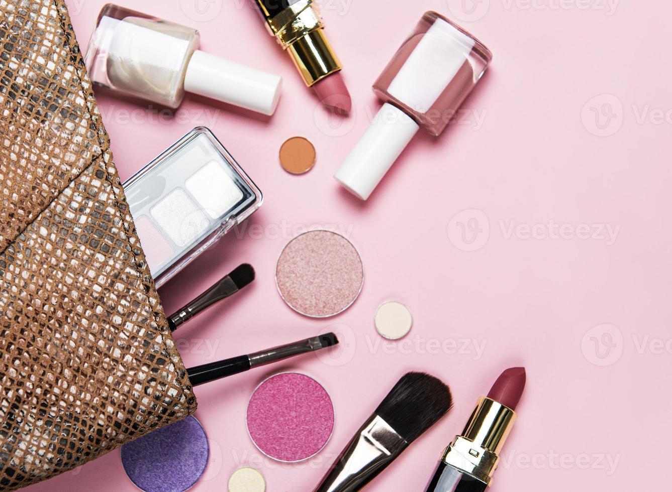 Bag of makeup photo