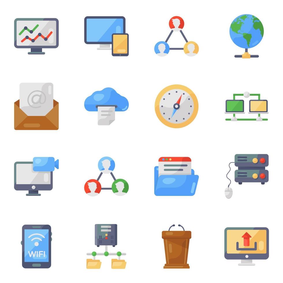 Network and Communication vector