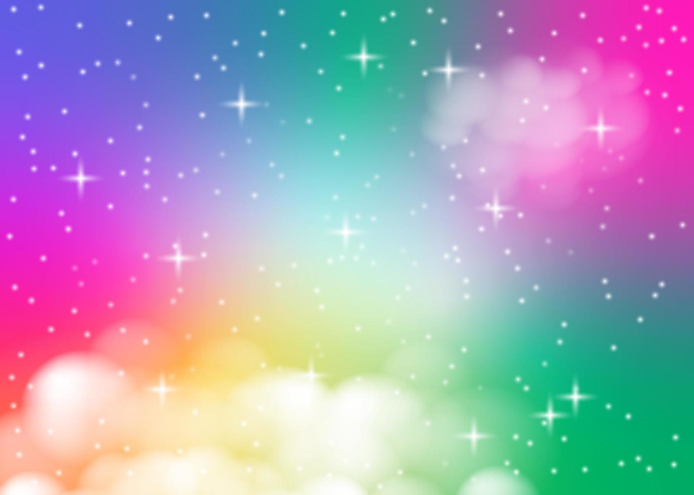 fondo pastel arcoiris vector