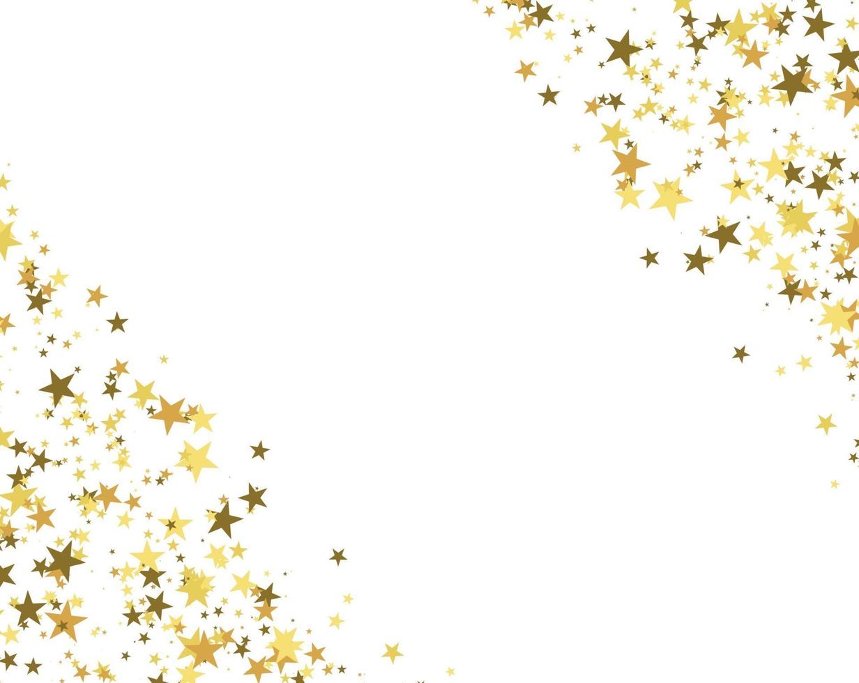 Glitter pattern made of stars vector