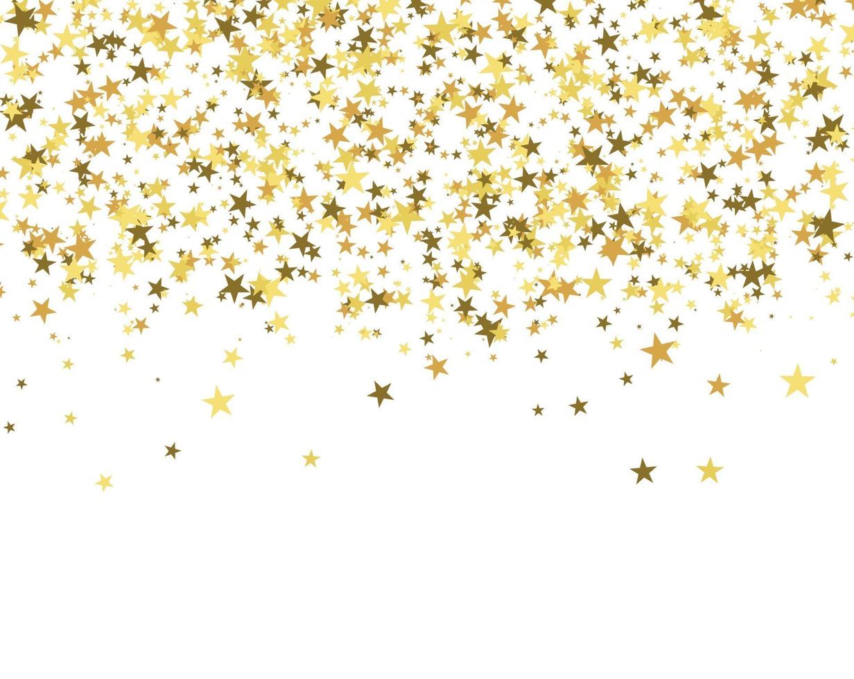 Glitter pattern made of stars vector