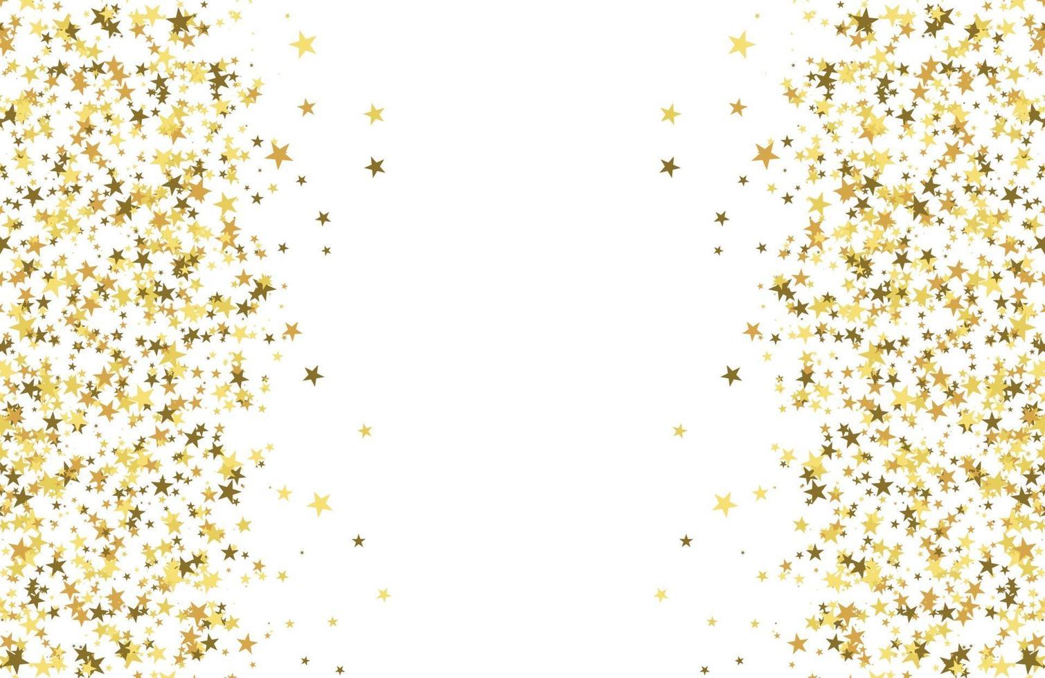 Glitter pattern made of stars vector