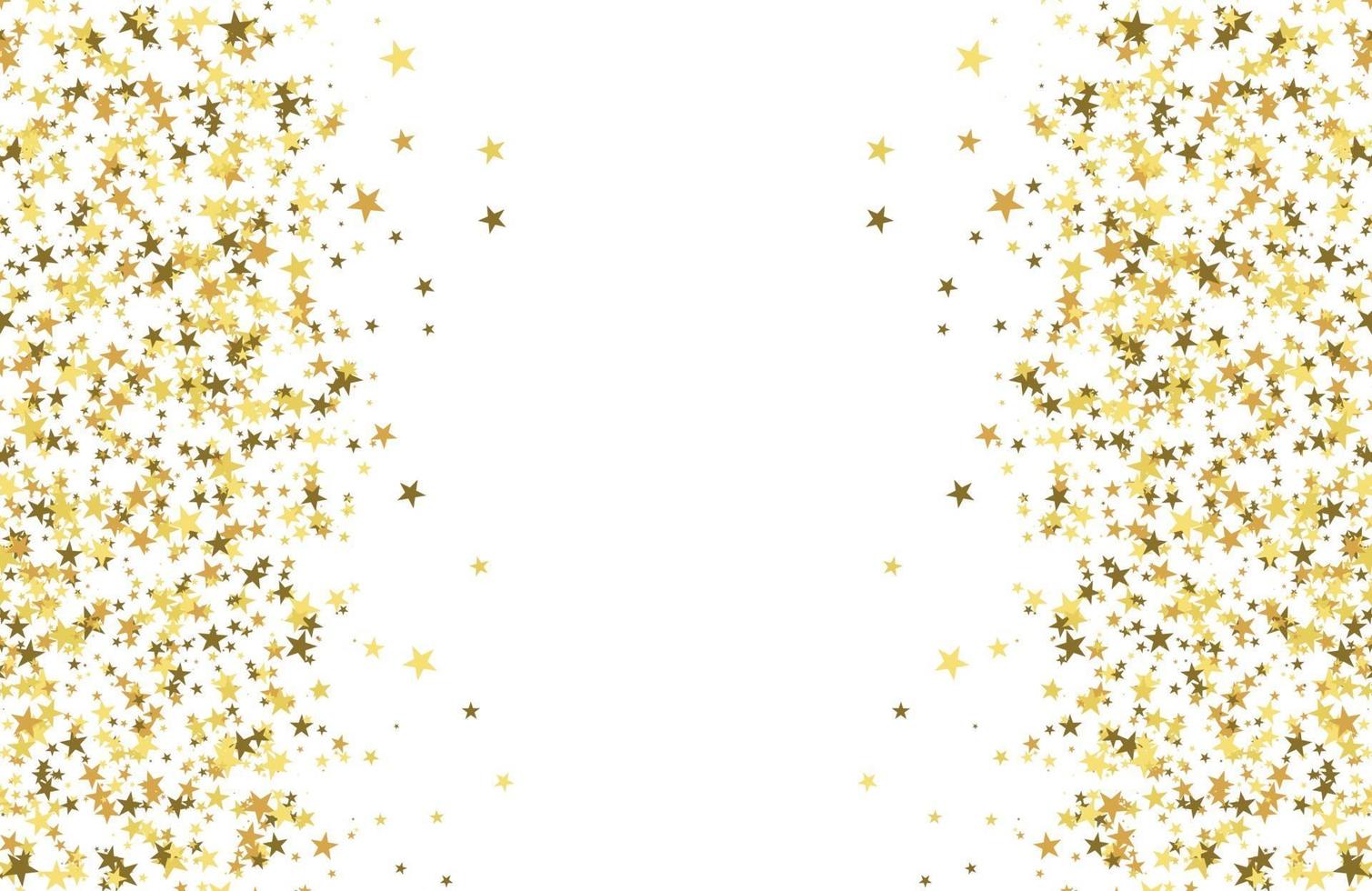 Glitter pattern made of stars vector