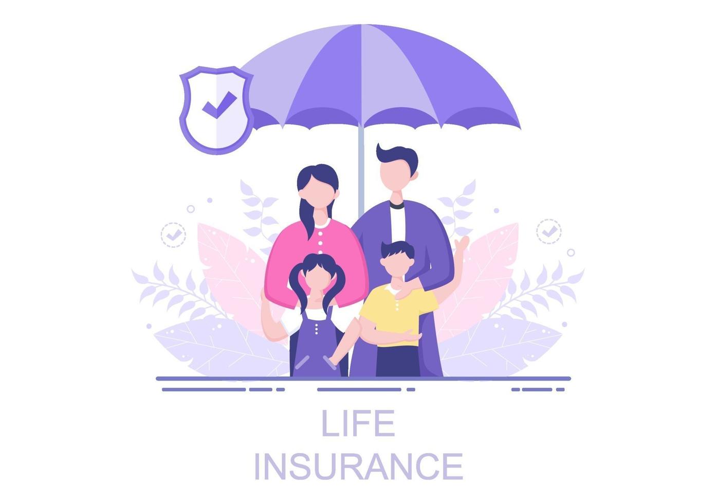 el seguro de vida se utiliza para fondos de pensiones, atención médica, finanzas, servicios médicos y protección vector