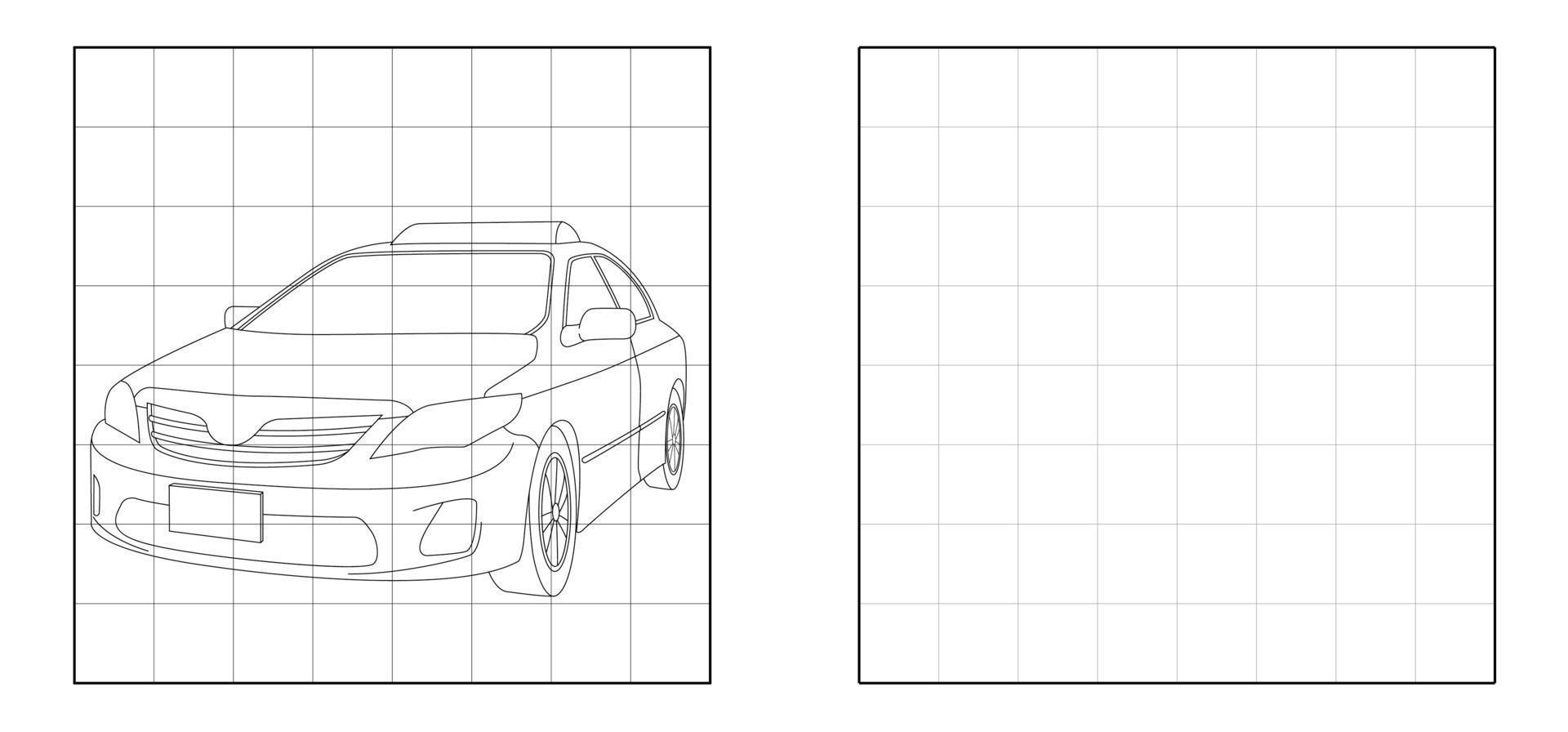 copiar la imagen del coche taxi vector