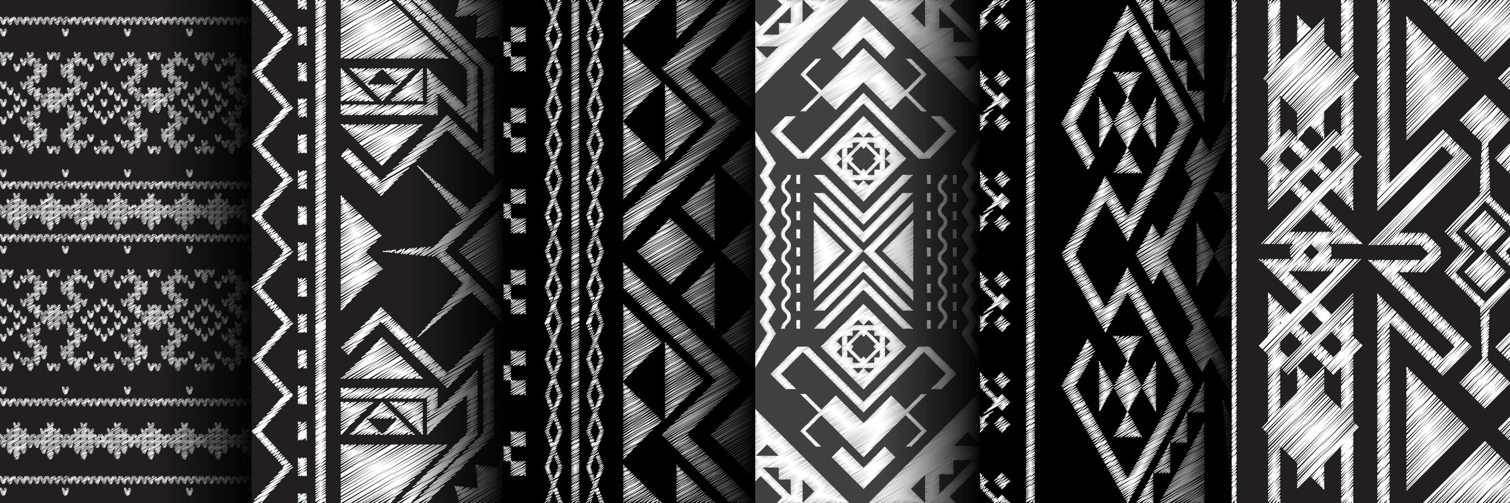 Pattern geometric set vector