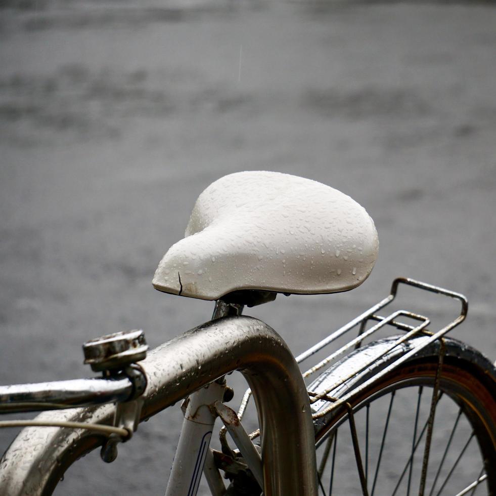 Bicycle seat, mode of transportation photo