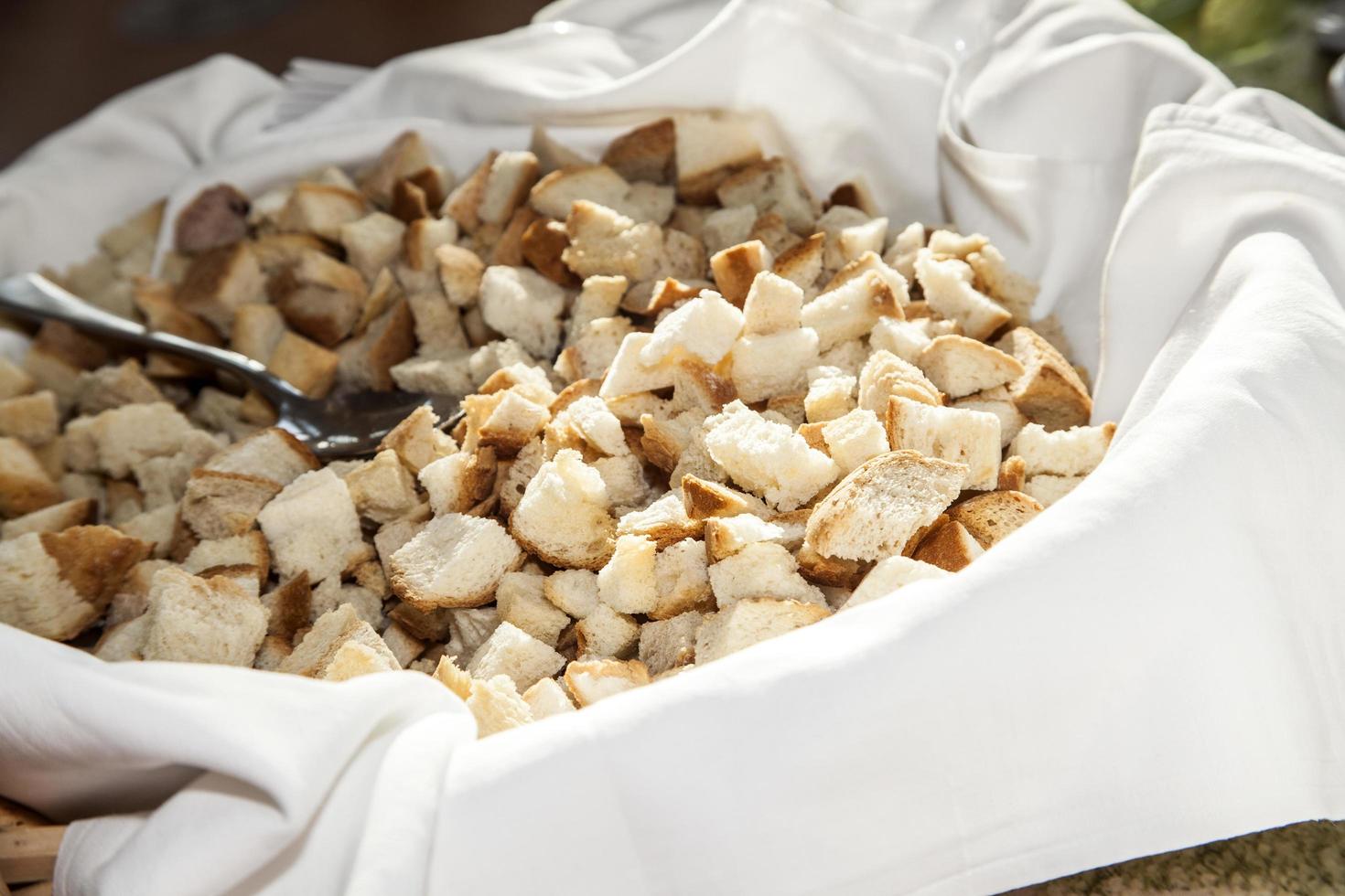Close-up of food in a basket photo