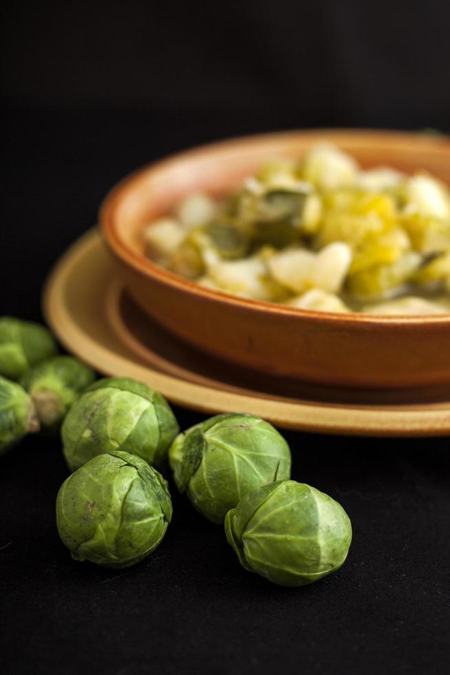 Fresh brussels soup photo