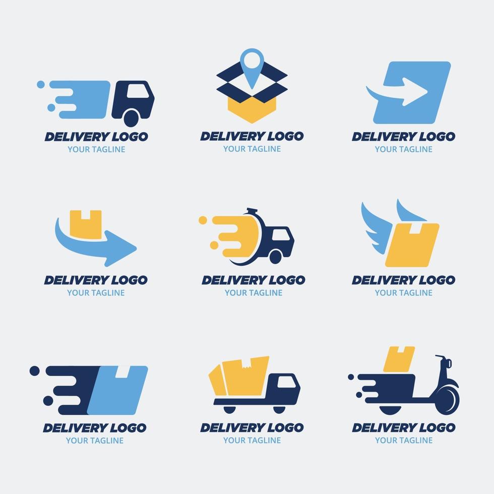 Delivery Logo Collection vector