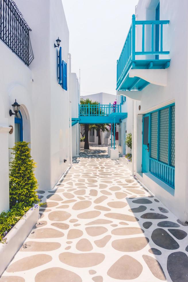 casas en santorini, grecia 2292315 Foto de stock en Vecteezy