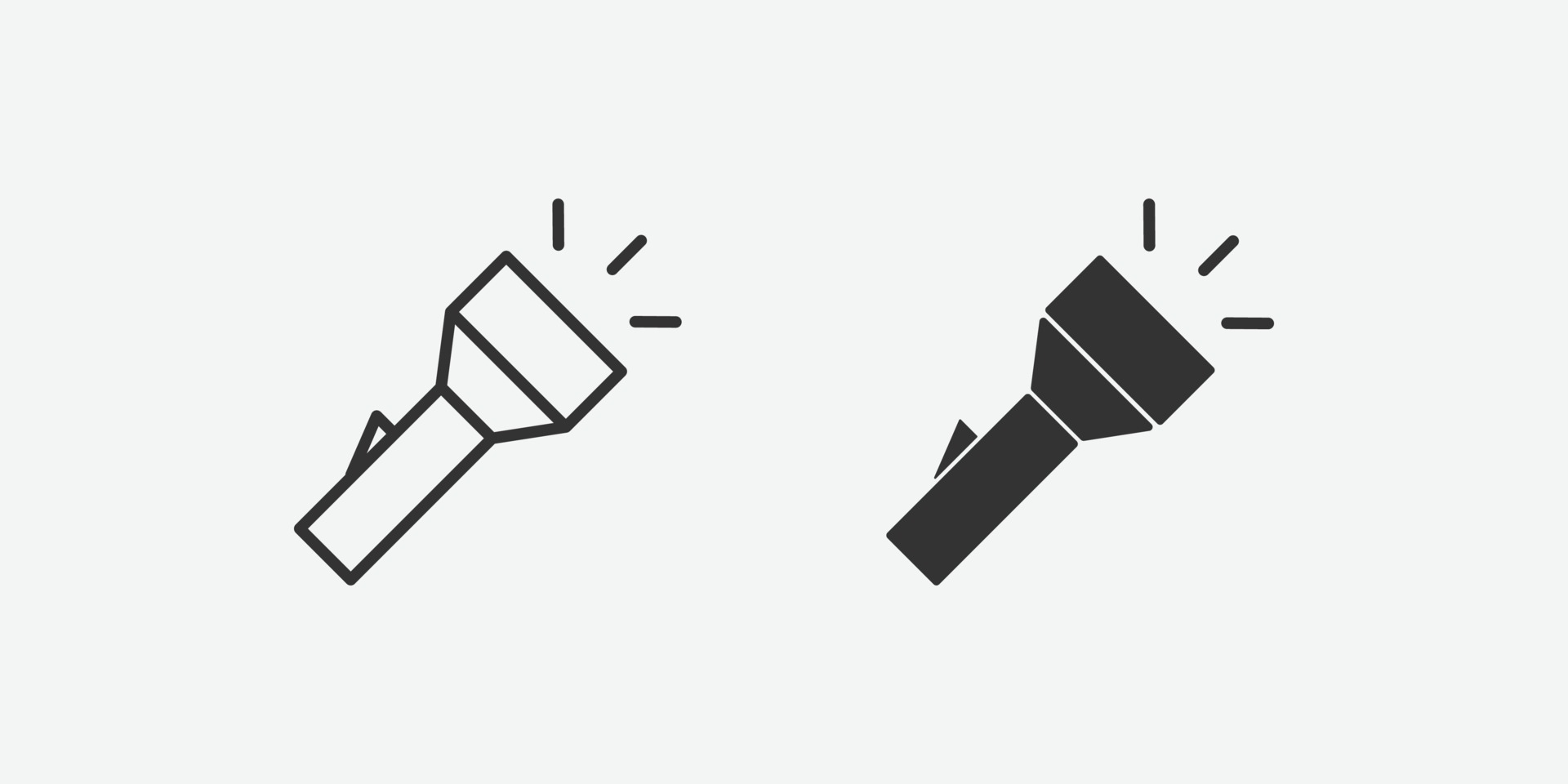 Flashlight Icon Vector Art, Icons, and Graphics for Free Download