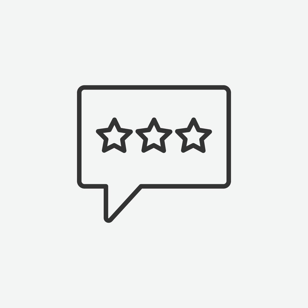 vector illustration of feedback icon symbol