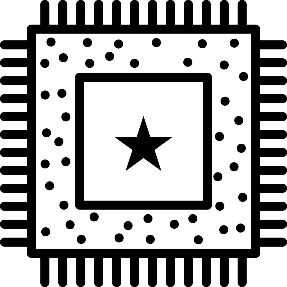 icono de línea para parches vector