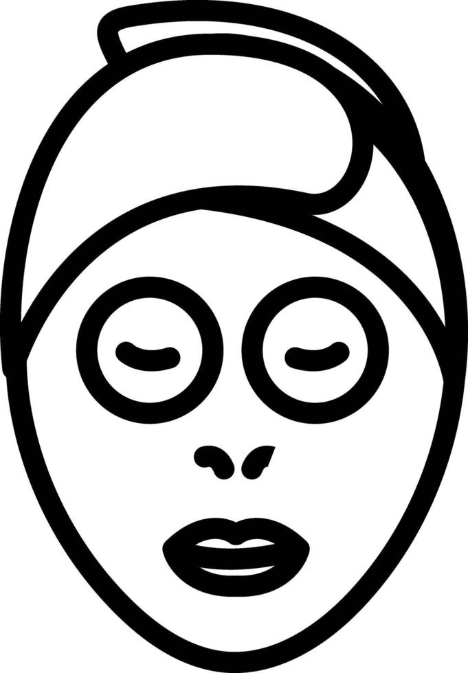 Line icon for scrub vector