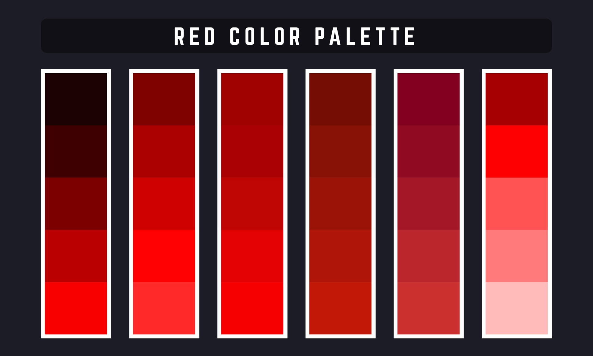 Red Palette Vector Art, Icons, and Graphics for Free Download
