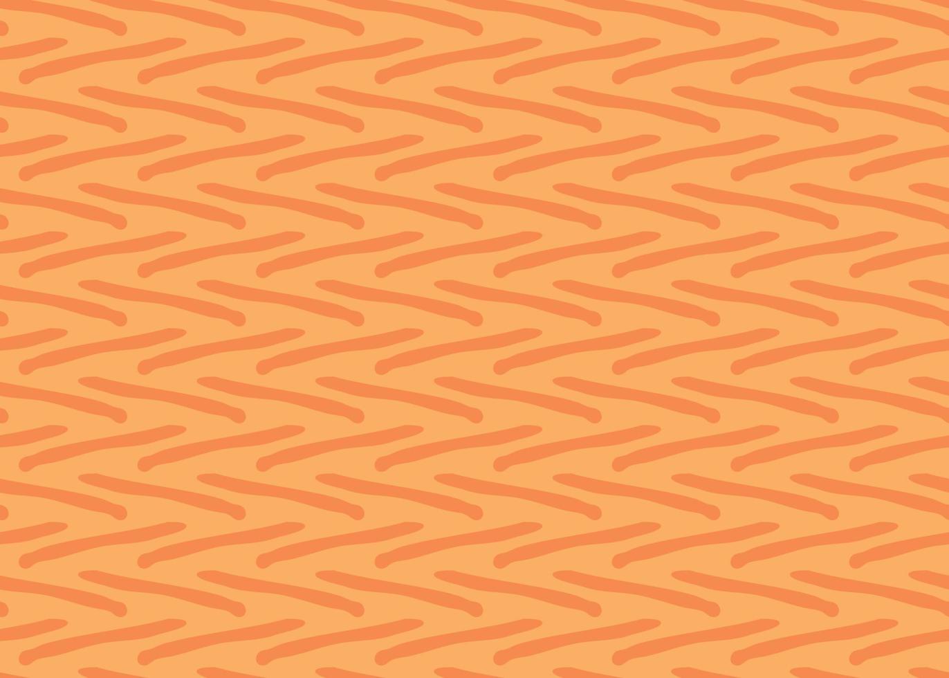 Vector texture background, seamless pattern. Hand drawn, orange colors.