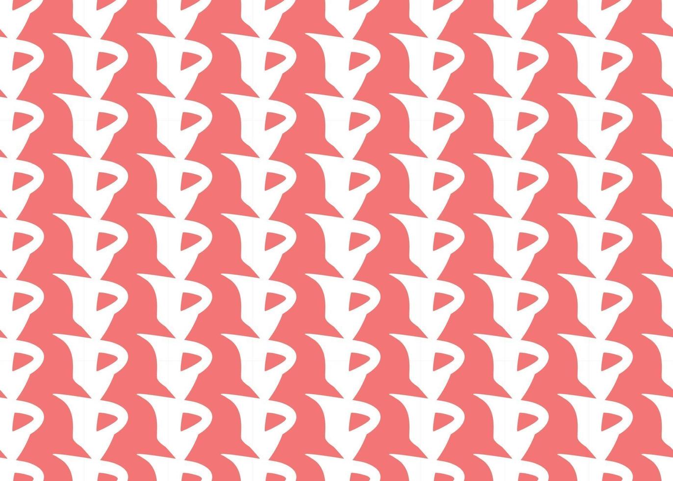 Vector texture background, seamless pattern. Hand drawn, red, white colors.