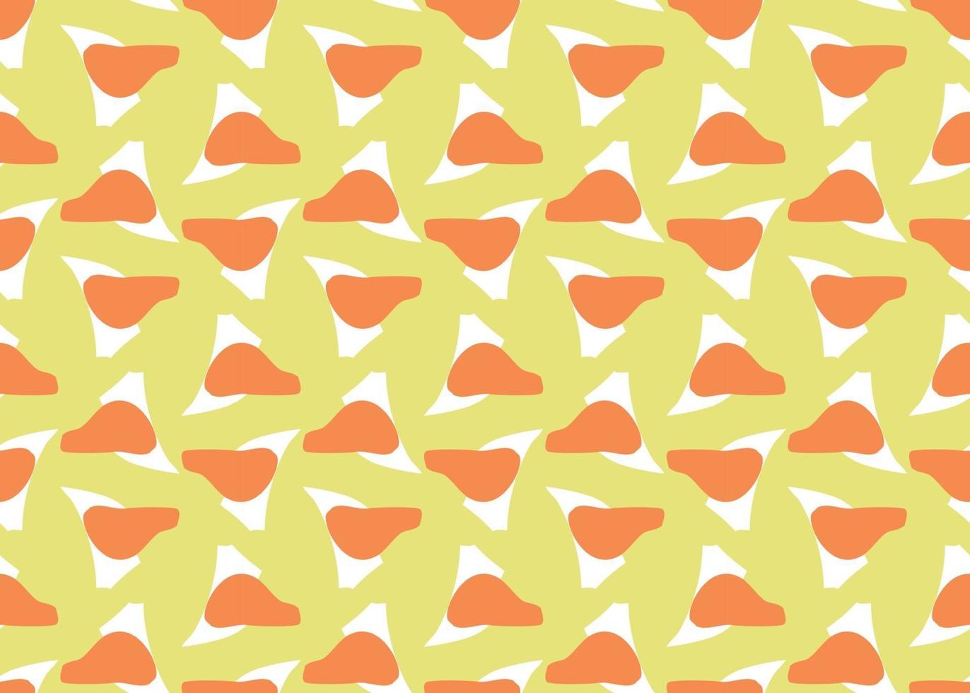 Vector texture background, seamless pattern. Hand drawn, yellow, orange, white colors.